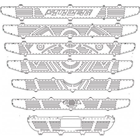 MASCHERINA INOX ESTERNA SCANIA STREAMLINE